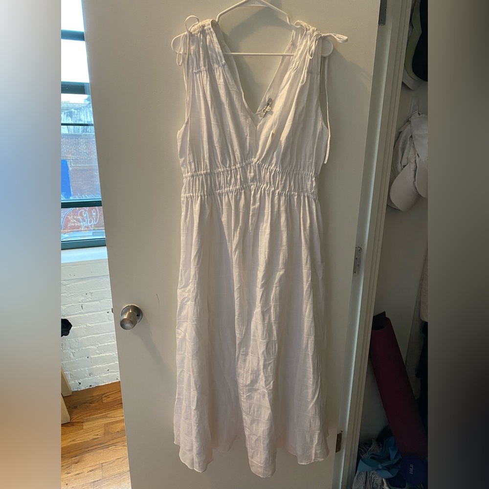 MADEWELL Smocked Midi Dress size XL